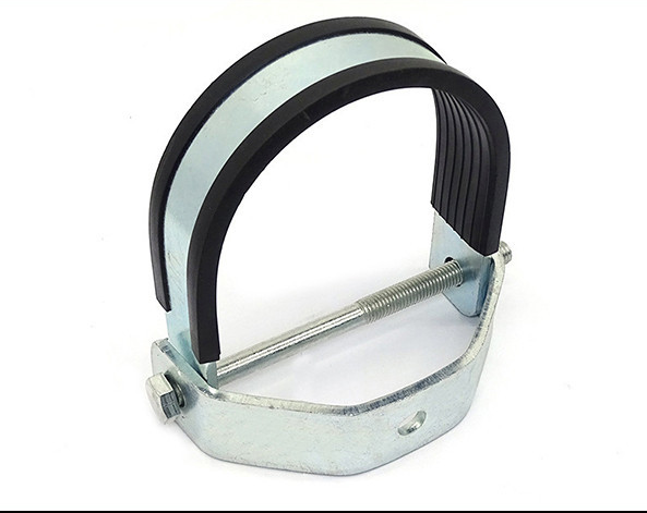 U-shaped pipe clamp